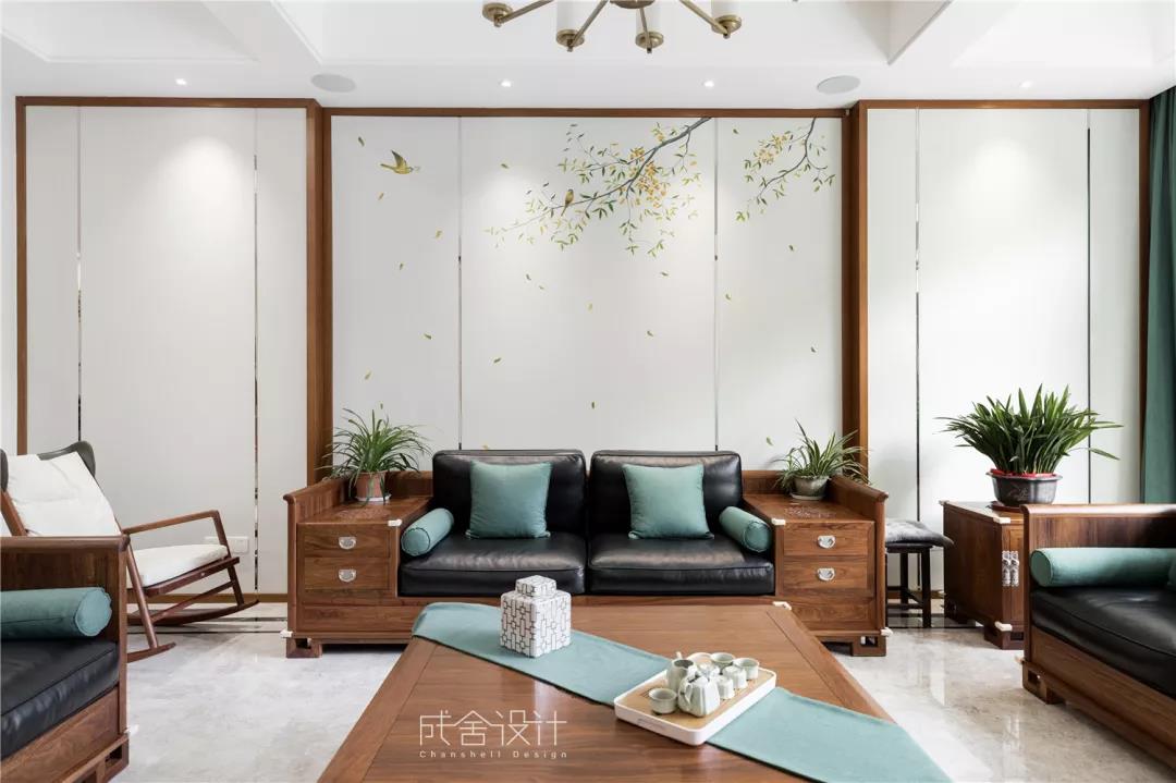 客廳-常州別墅中式裝修 客廳-常州別墅中式裝修