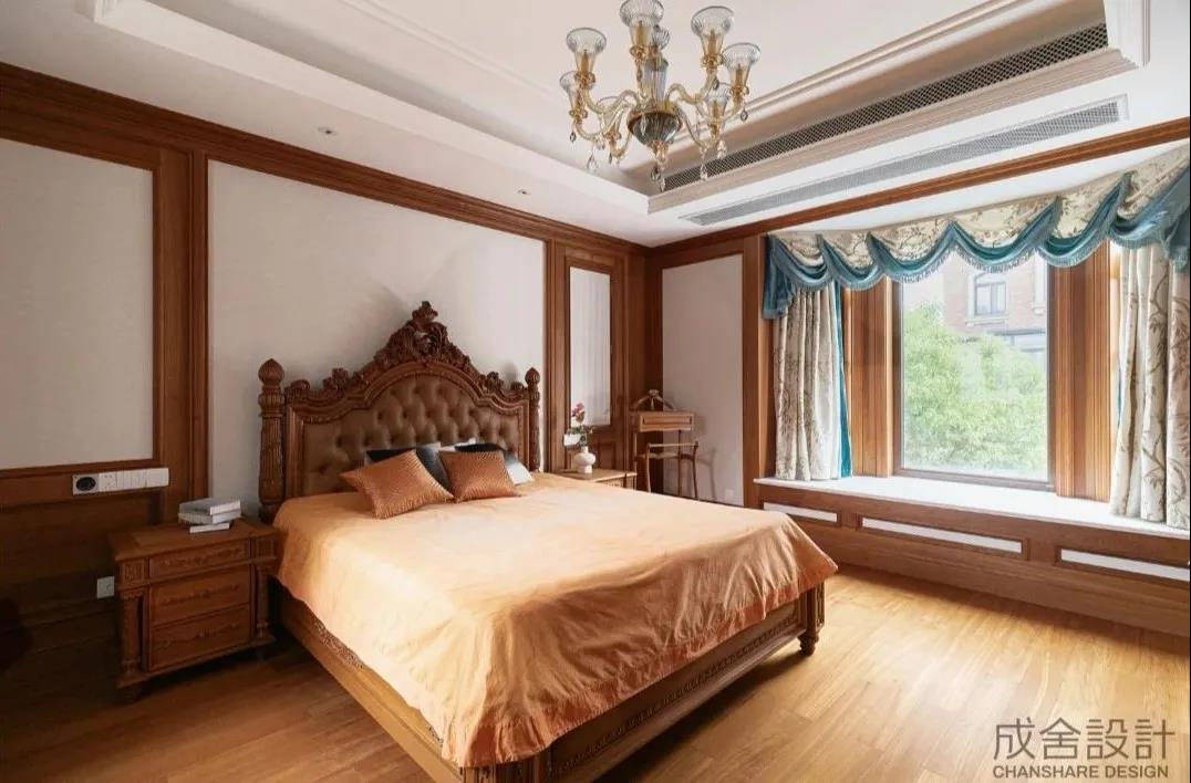 臥室-常州別墅簡歐裝修 臥室-常州別墅簡歐裝修